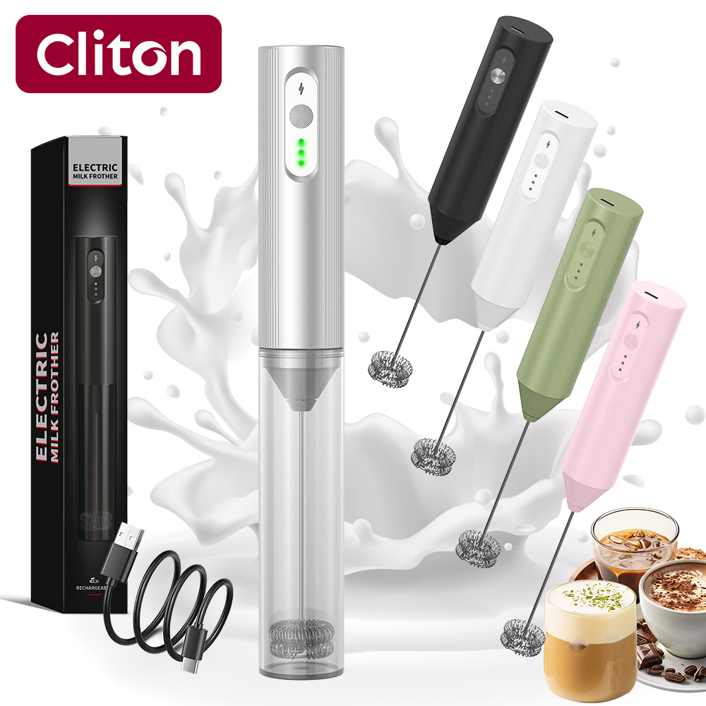 Portable Blender Usb Rechargeable - Montalatte Elettrico Ricaricabile USB-C a 3