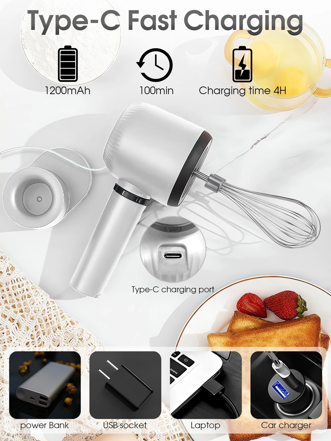 Frullatore portatile Miscelato - Immersion Hand Blender Set recensione e prezzo