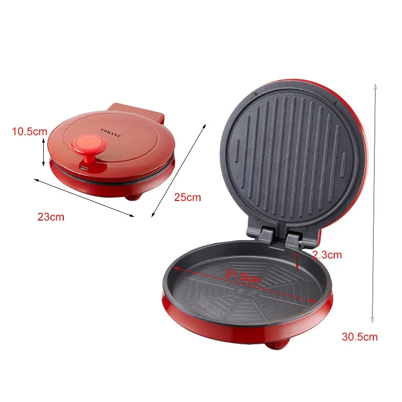 Macchina Elettrica per Pizza 1 - Mini Waffle Maker Machine recensione e prezzo