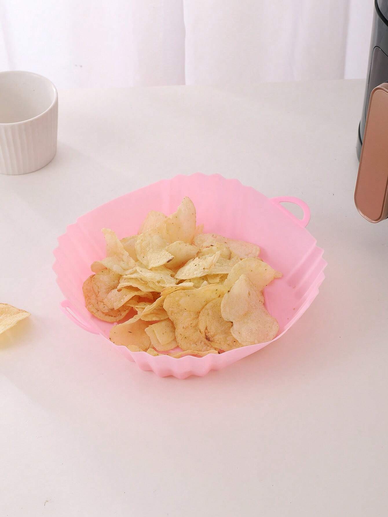 1 pezzo di pentola in silicone - Air Fryer Silicone Pot Liner recensione e prezzo